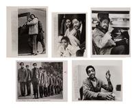 [BLACK PANTHER PARTY]. Newspapers, press photos, and original flyers related to protests and programs involving the Black Panther Party and its members.