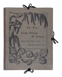 [NATURAL HISTORY]. ELWES, Henry John (1846-1922) and Augustine HENRY (1857-1930). The Trees of Great Britain and Ireland . Edinburgh: Privately Printed, 1906-13.
