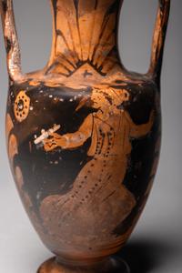 A Campanian Red-Figured Neck Amphora