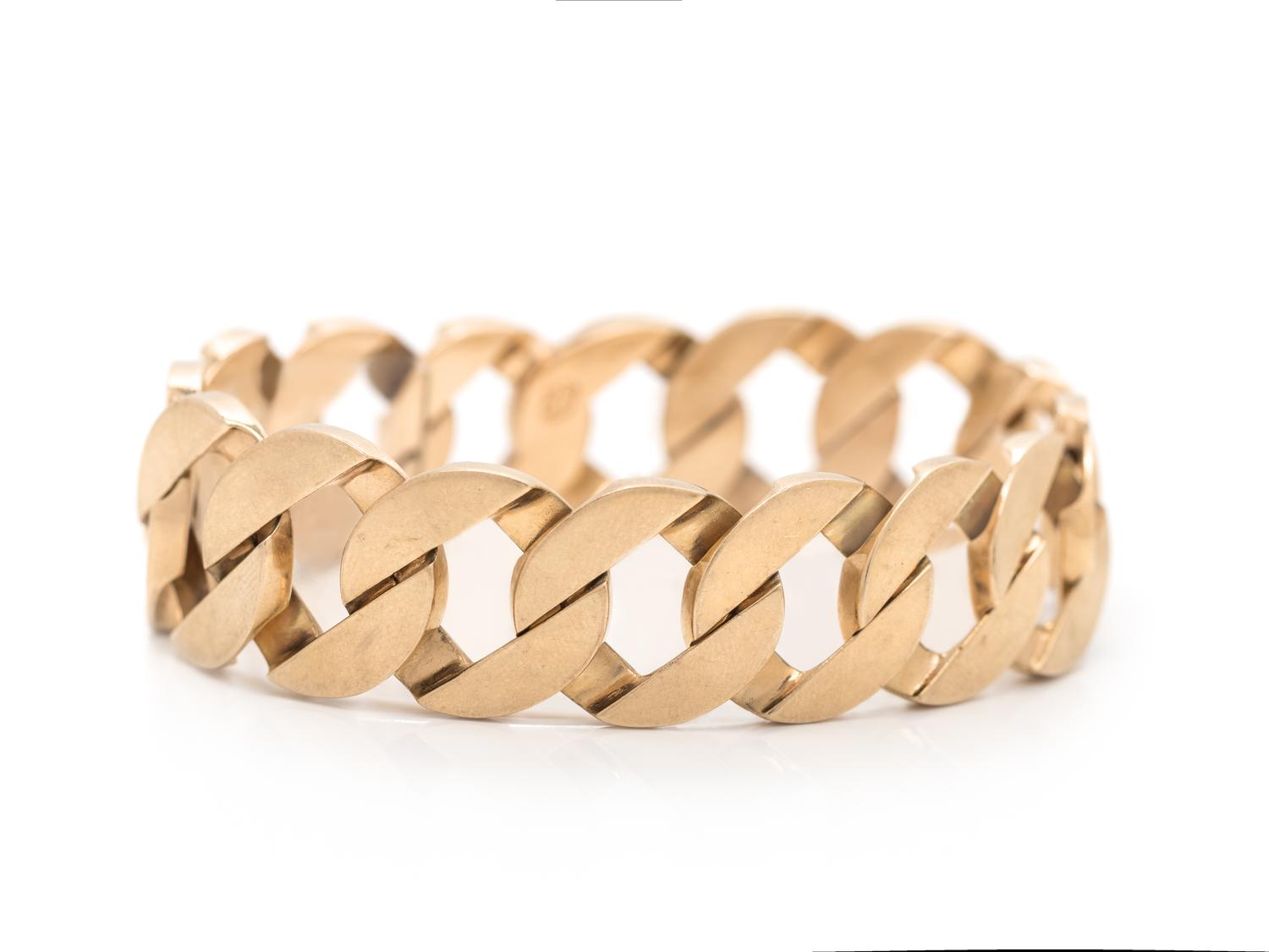 YELLOW GOLD BRACELET