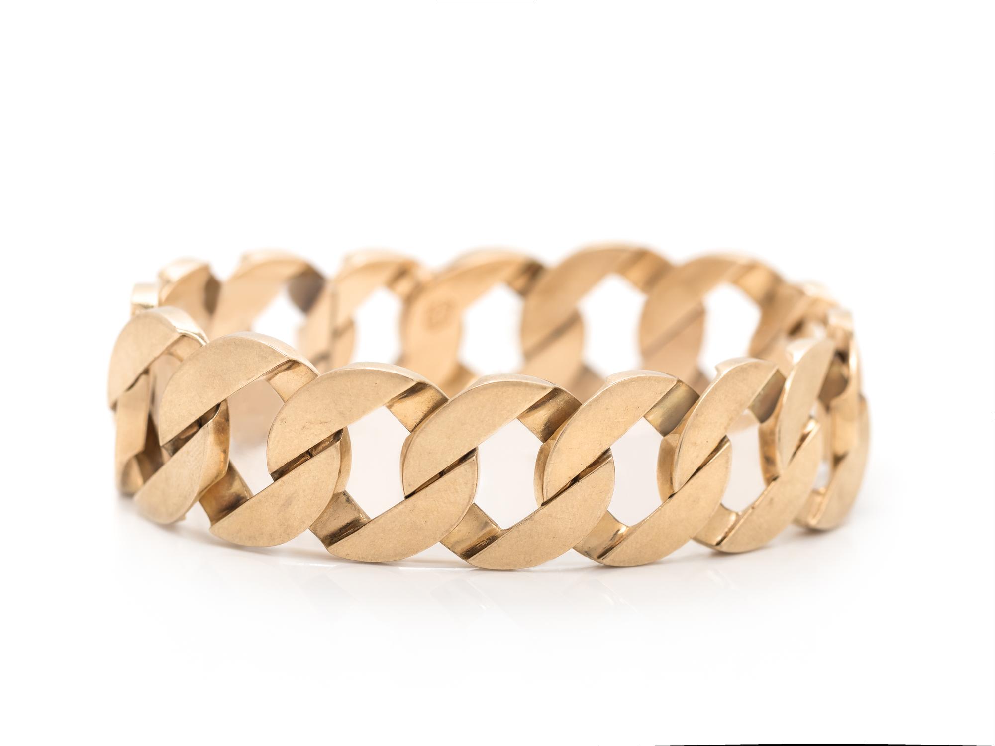 YELLOW GOLD BRACELET