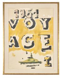 Poster Announcing Voyages I, 1961