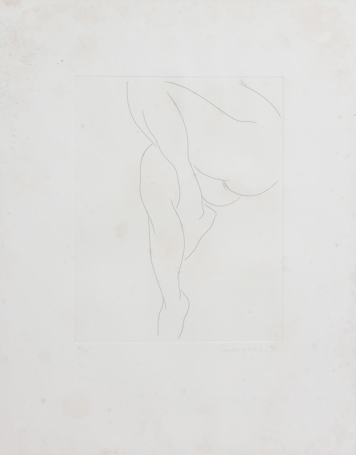 William Turnbull, (Scottish, 1922-2012), Fragments, Portfolio of Three, 1971