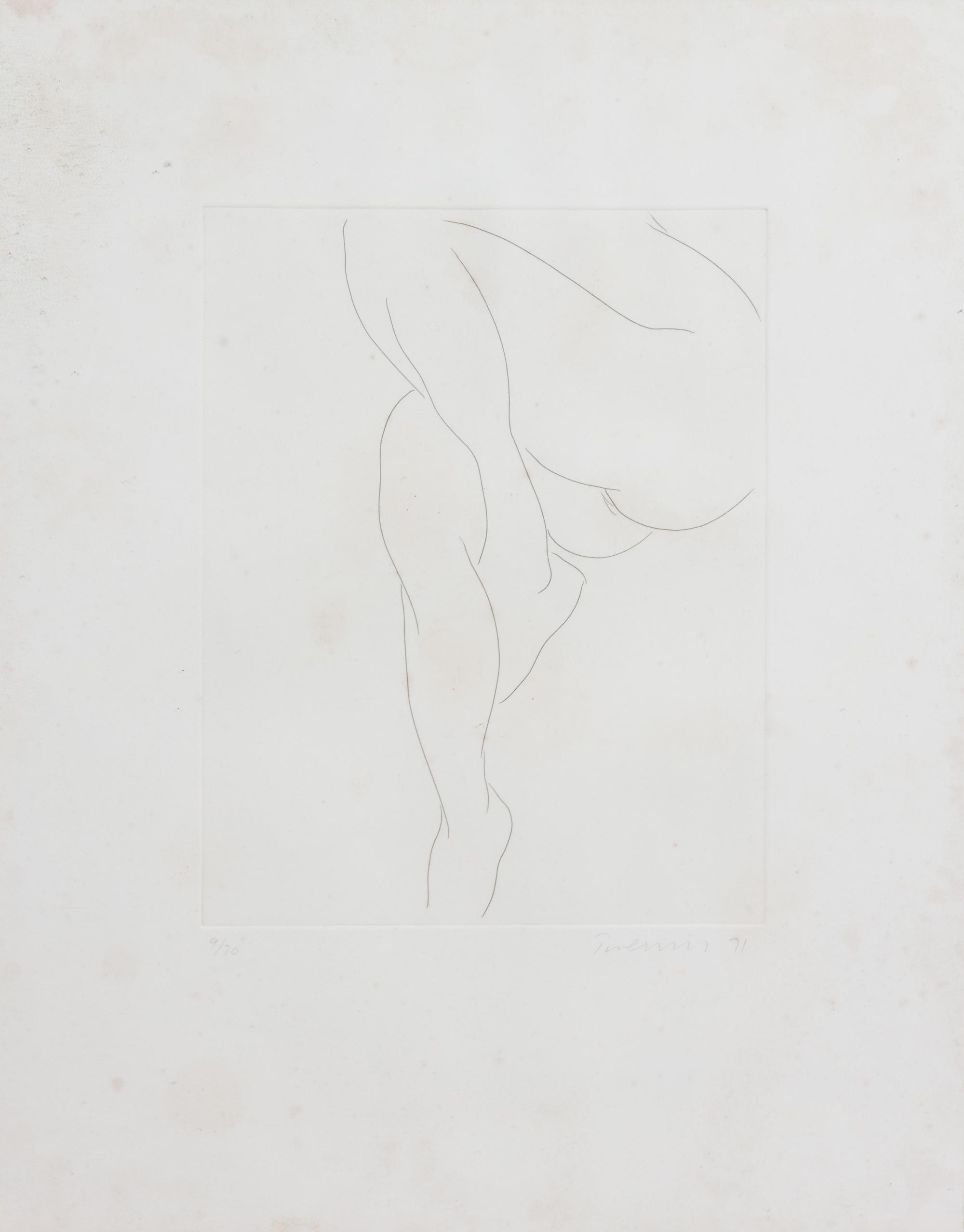 William Turnbull, (Scottish, 1922-2012), Fragments, Portfolio of Three, 1971