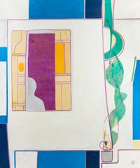 Francoise Gilot, (French, b. 1921), A Window onto the Mediterranean, 1981