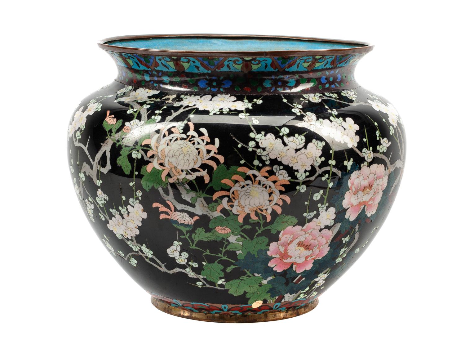 A Japanese CloisonnéPlanter