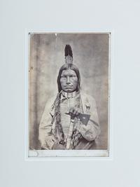 [NATIVE AMERICANS]. A group of photographs and prints of Native American subjects, highlighted by cabinet card of Oglala Lakota Chief Low Dog.