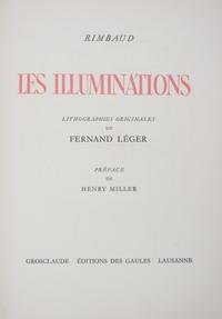 (LEGER, FERNAND) RIMBAUD, ARTHUR. Les Illuminations. Lausanne, 1949. Limited, signed. Finely bound.