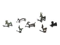 Seven Near Eastern and Roman Bronze Animals