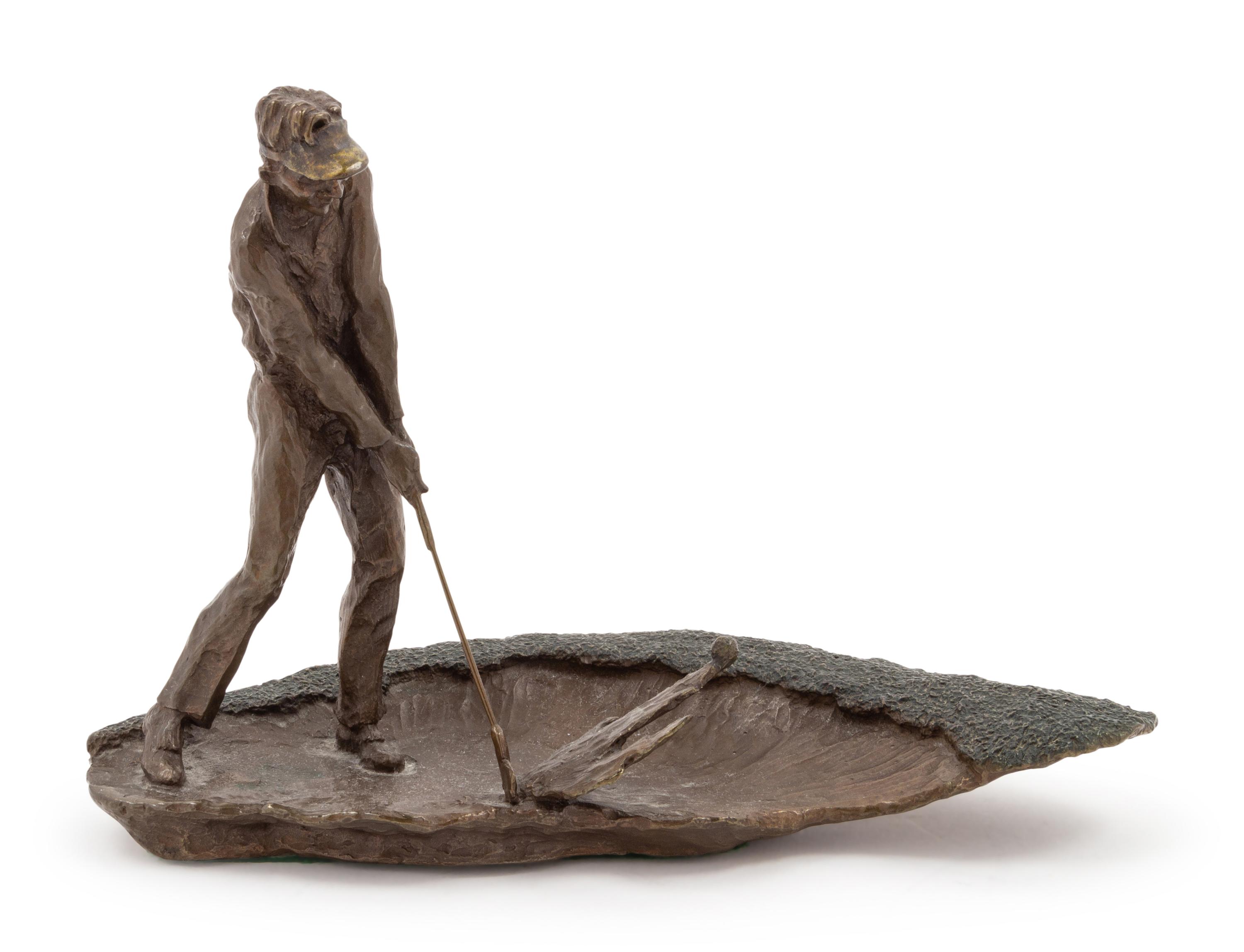 A Mark Hopkins Bronze Sculpture