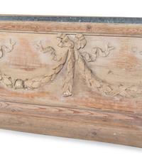 A Neoclassical Style Painted Wood Jardinière