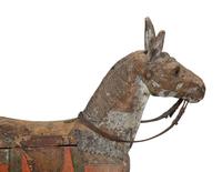 A Painted Wood Carousel Horse