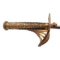 Combination French Hilt Schuyler, Hartley & Graham Officer's Sword Inscribed to Lt. Mason Rea 24th Mass. Infantry - KIA at Drewy's Bluff