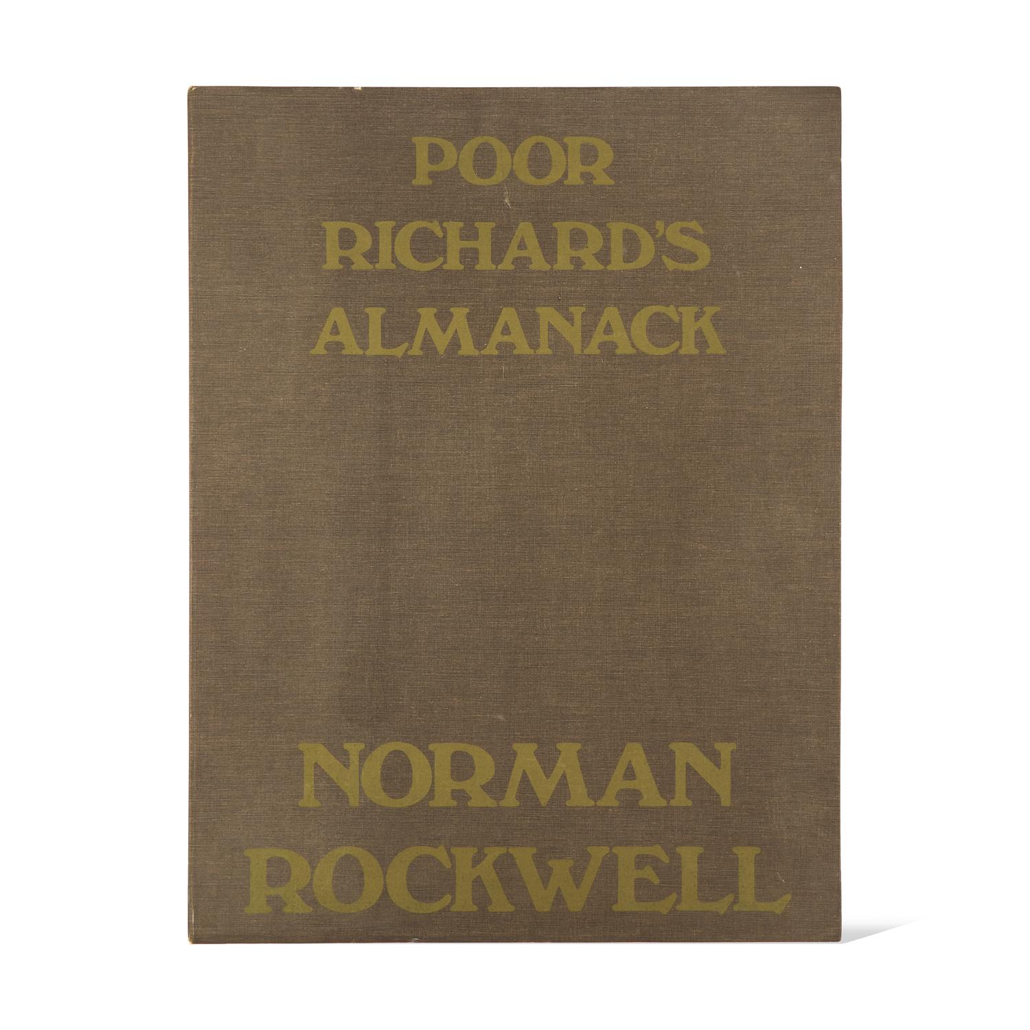 [Franklin, Benjamin] Rockwell, Norman. Poor Richard's Almanack