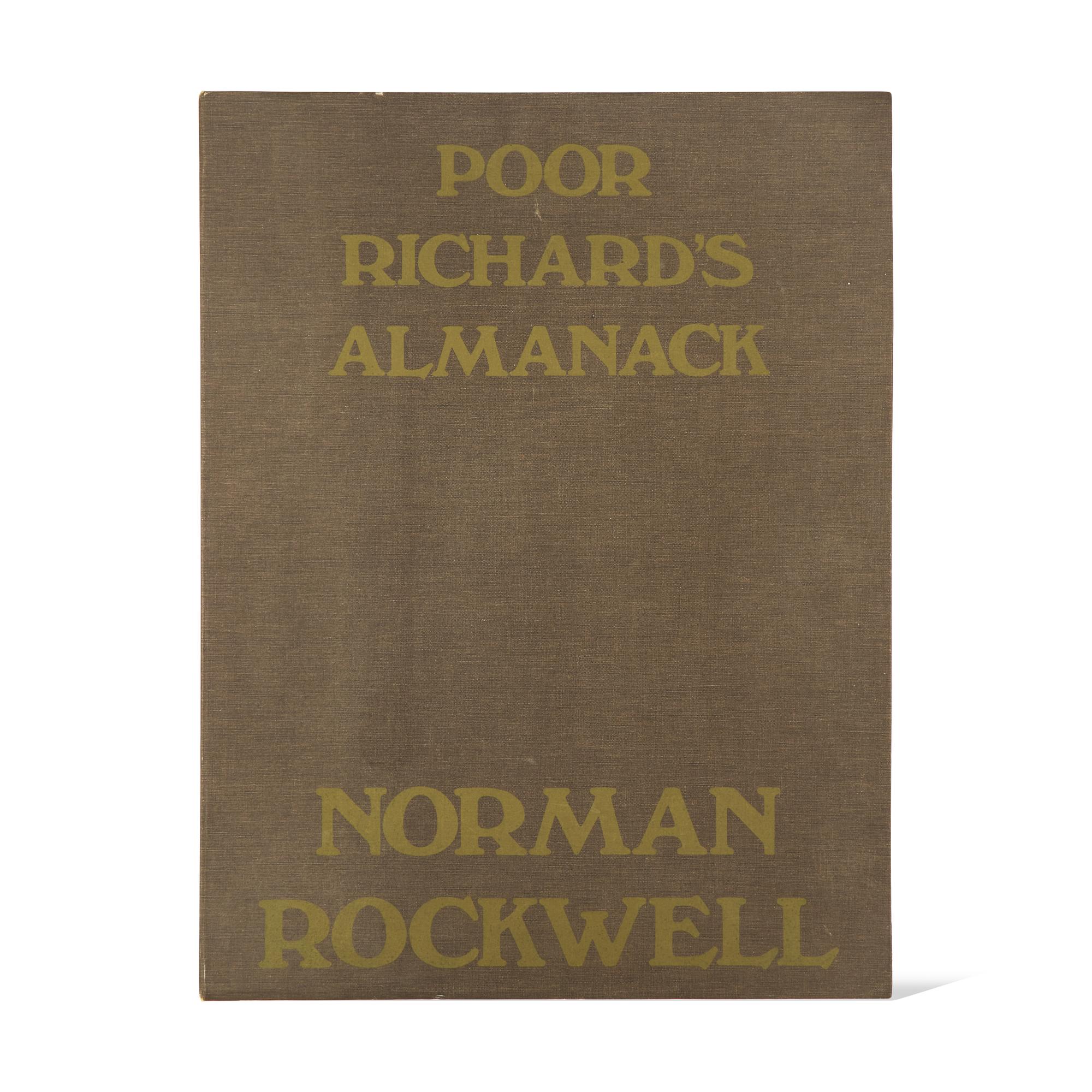 [Franklin, Benjamin] Rockwell, Norman. Poor Richard's Almanack
