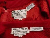 Malcom Starr, Knit Dress & Cardigan Ensemble
