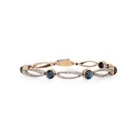 BELLE ÉPOQUE, SAPPHIRE AND DIAMOND BRACELET