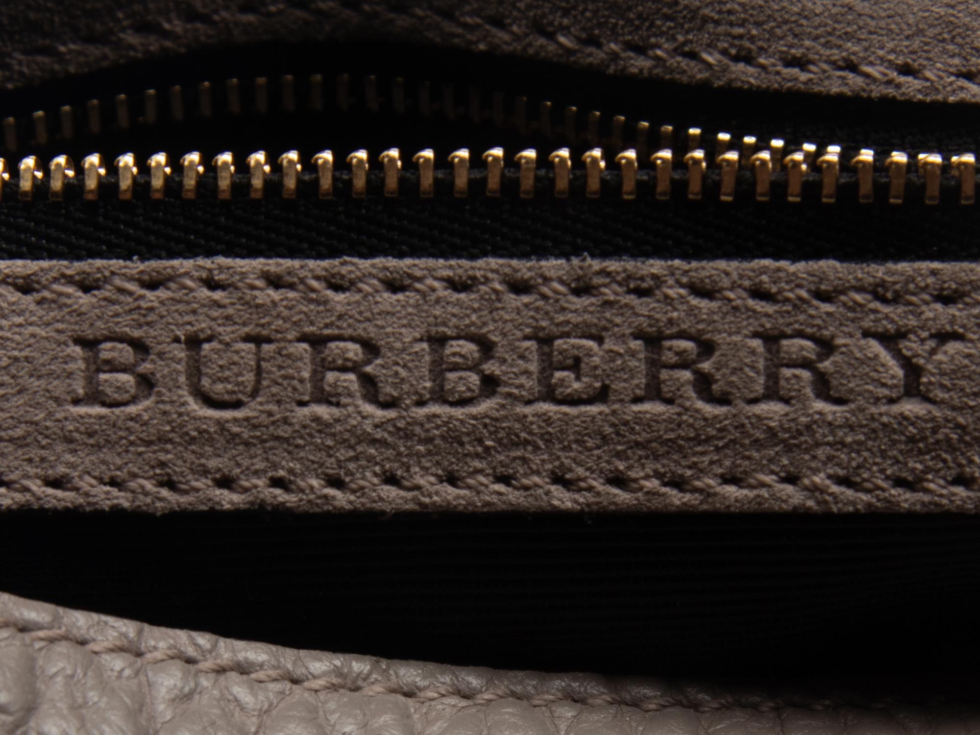 A Group of Three Burberry Bags