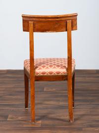 Six Empire Mahogany Side Chairs