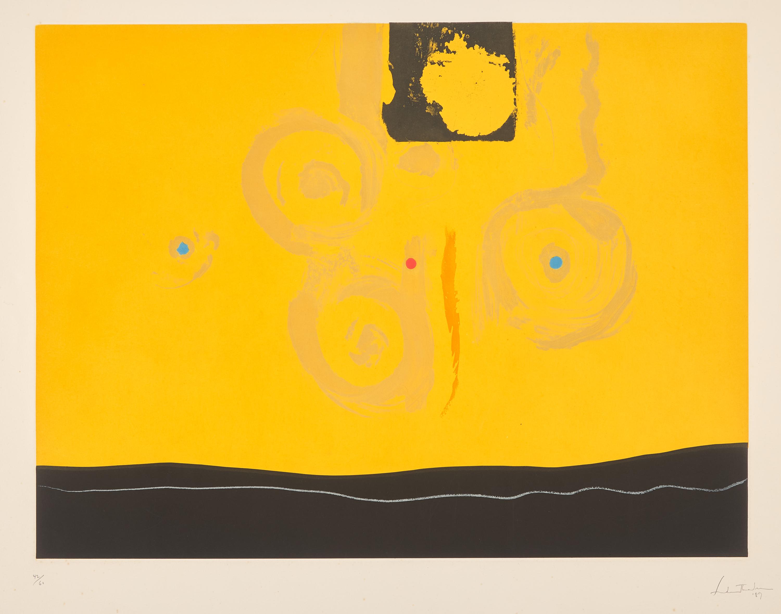 Helen Frankenthaler (American, 1928-2011) — Plaza Real , 1987