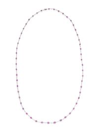 COLLECTION OF GEMSTONE AND DIAMOND NECKLACES