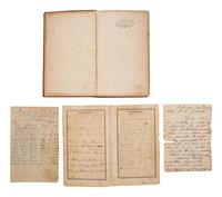 [GOLD RUSH]. Extensive California Gold Rush archive of William J. Jewell (1818-1885) including letters, diaries, and photographs, ca. 1852-1853.