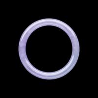 A Chinese Lavender Jadeite Bangle