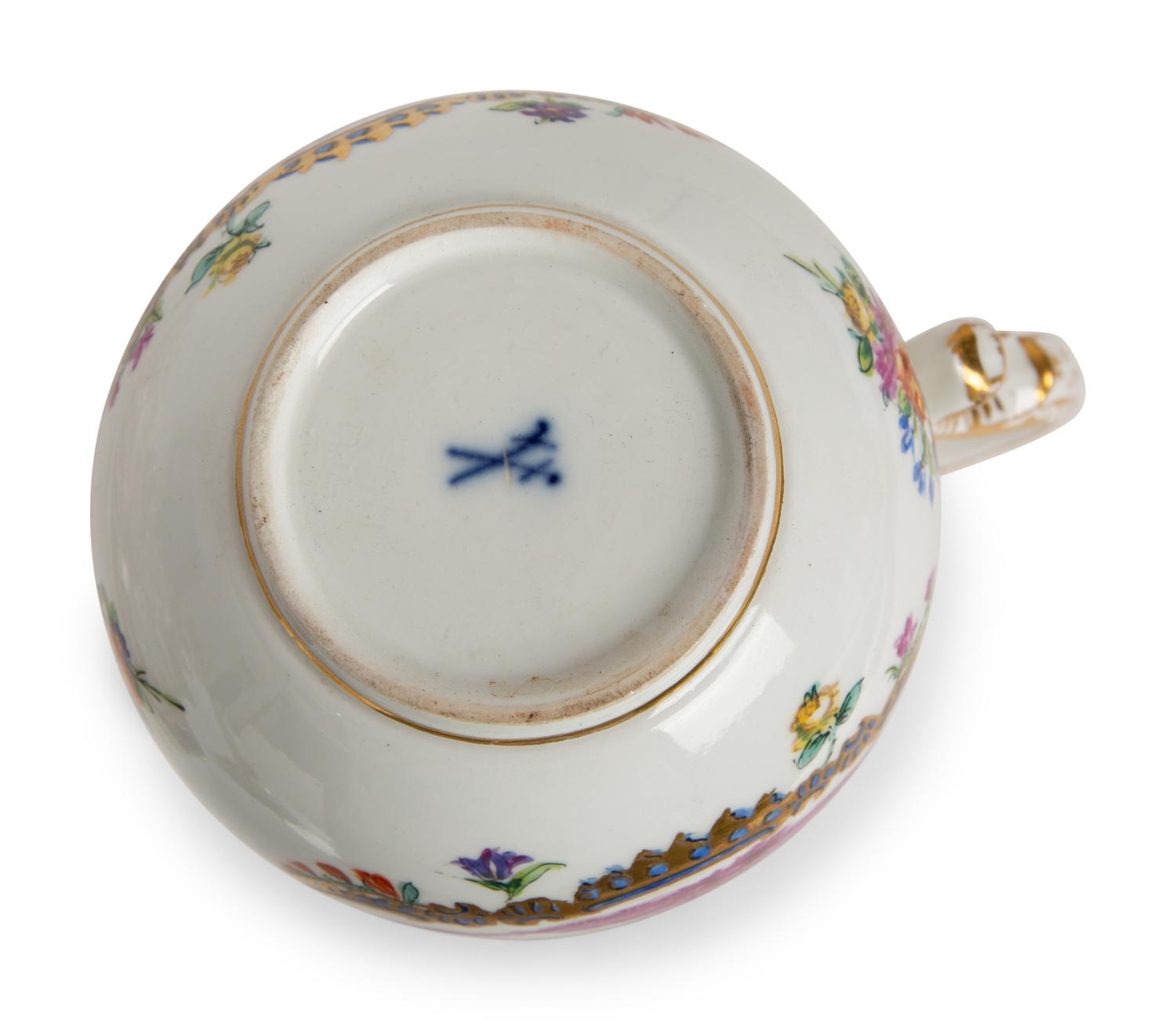 A Meissen Porcelain Coffee Service — 19TH CENTURY