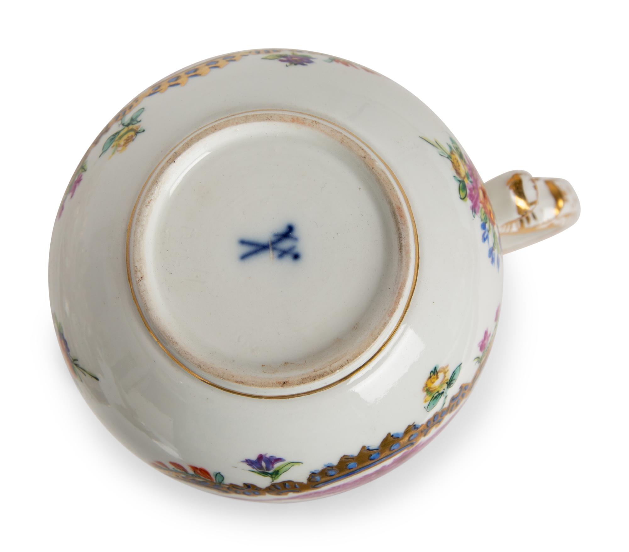 A Meissen Porcelain Coffee Service — 19TH CENTURY