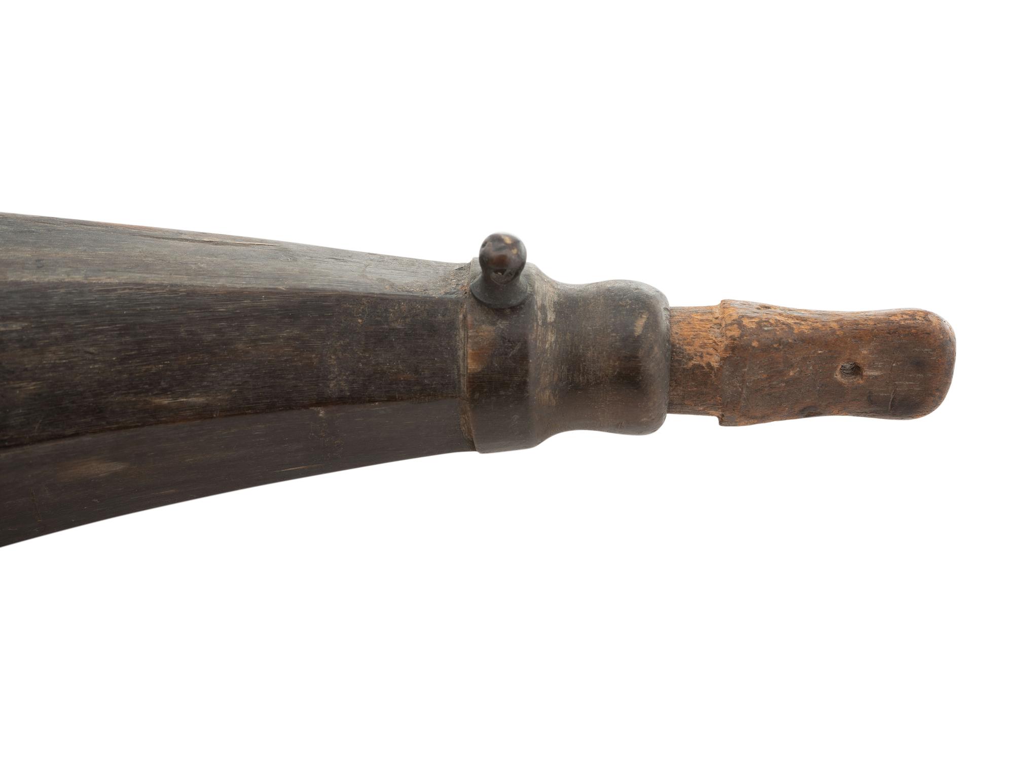 Pair of Early Mexican or Southwestern Powder Horns