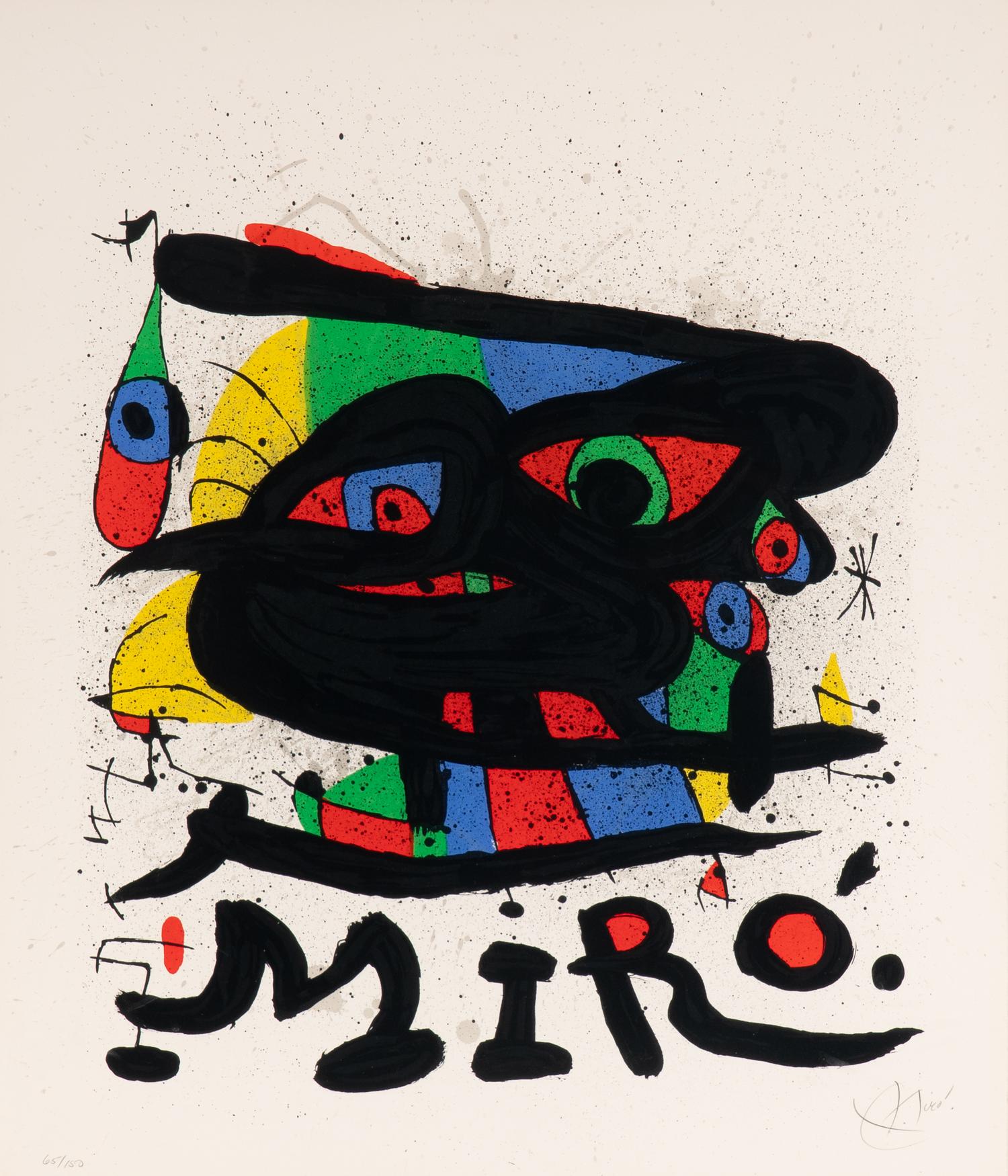 Miró Sculptures Exposition , 1971