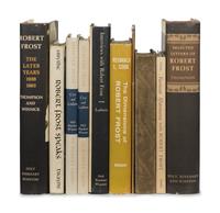 FROST, Robert (1874-1963). A group of 44 association copies, including: