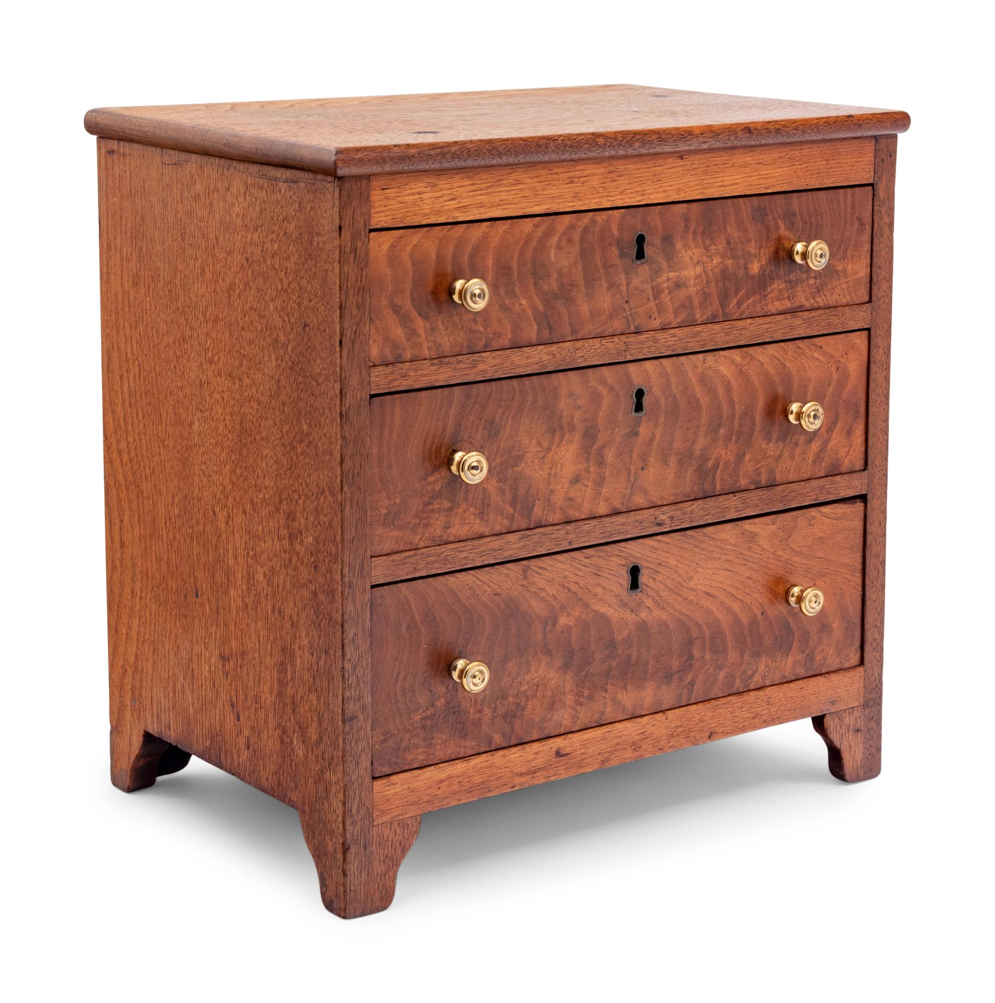 A Mahogany Diminutive Chest of Drawers