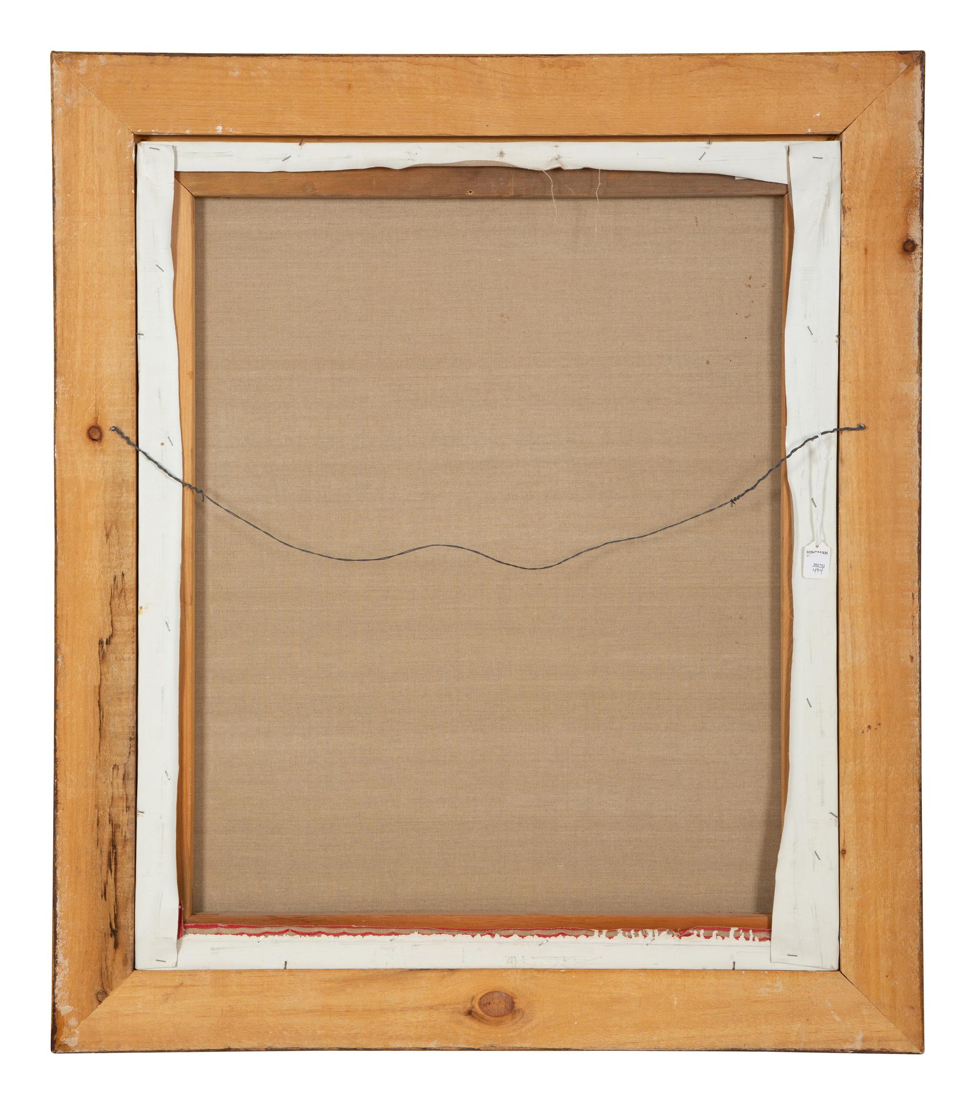 Untitled 'Still Life with Lace Runner and Shelf'