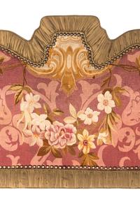 An Aubusson Tapestry-Upholstered Headboard