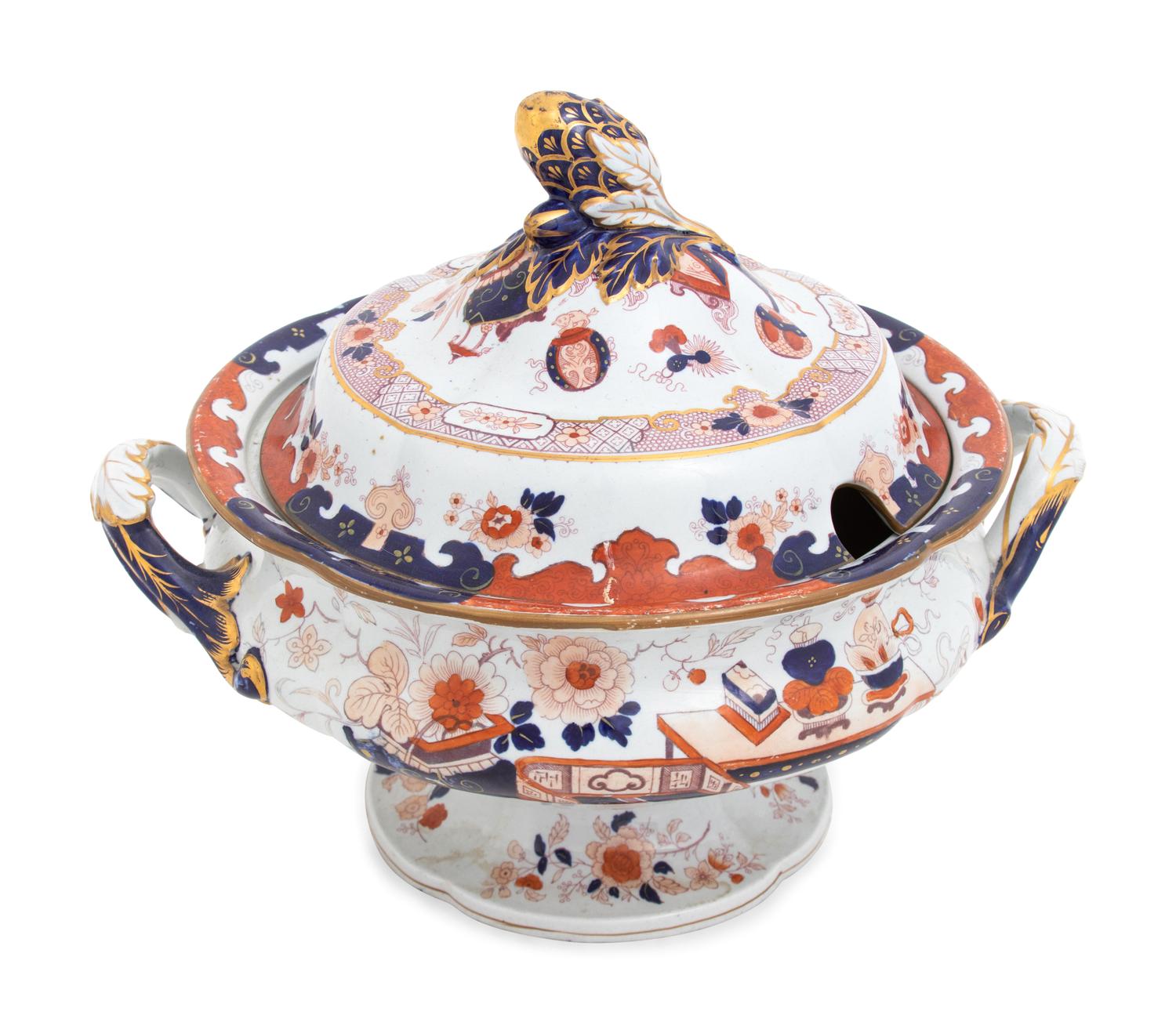 A Collection of Chinese Export Imari Palette Porcelain Articles