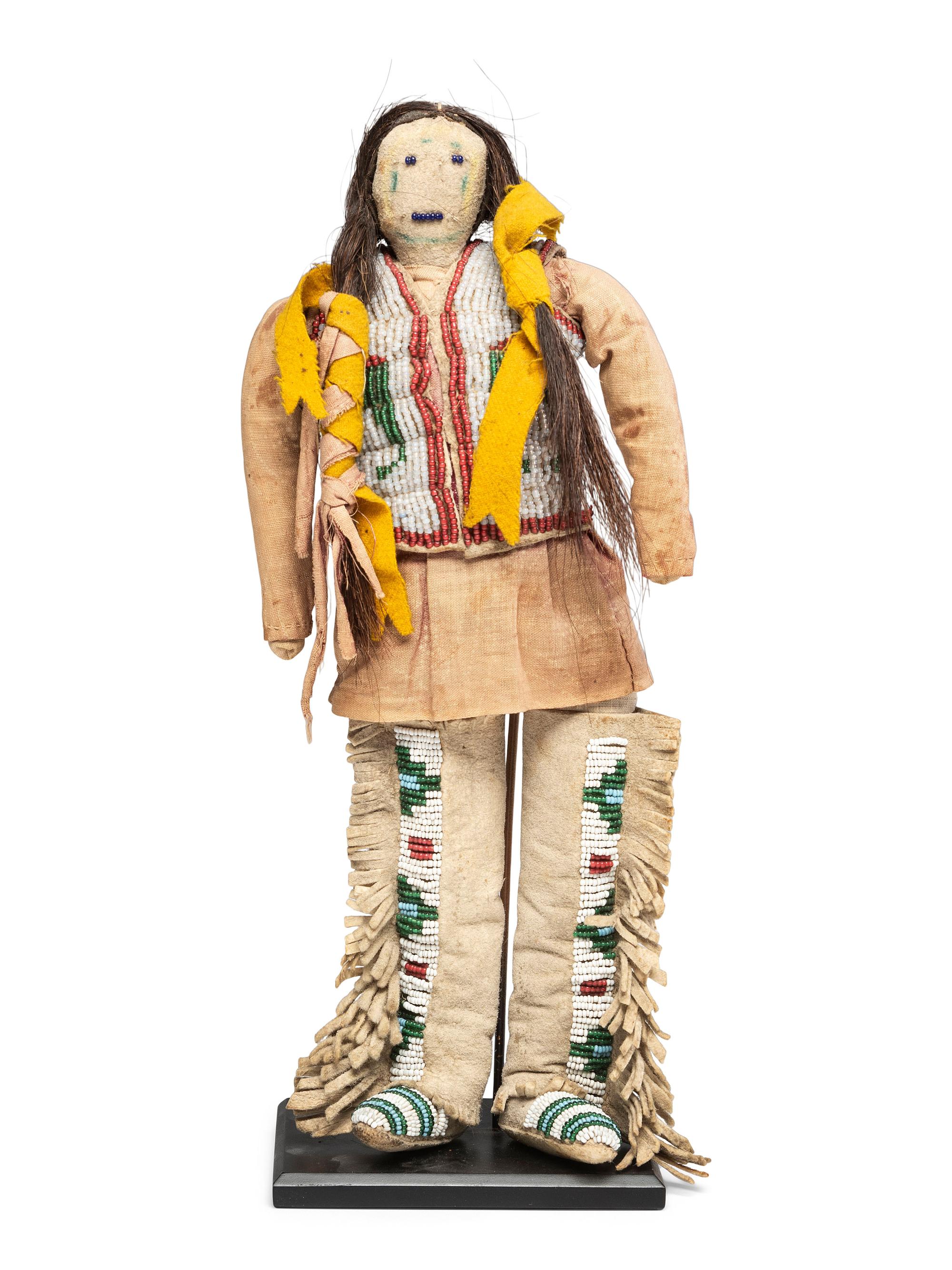 Sioux Beaded Male Doll