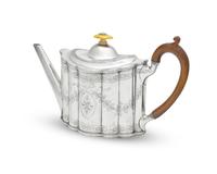 A George III Silver Teapot