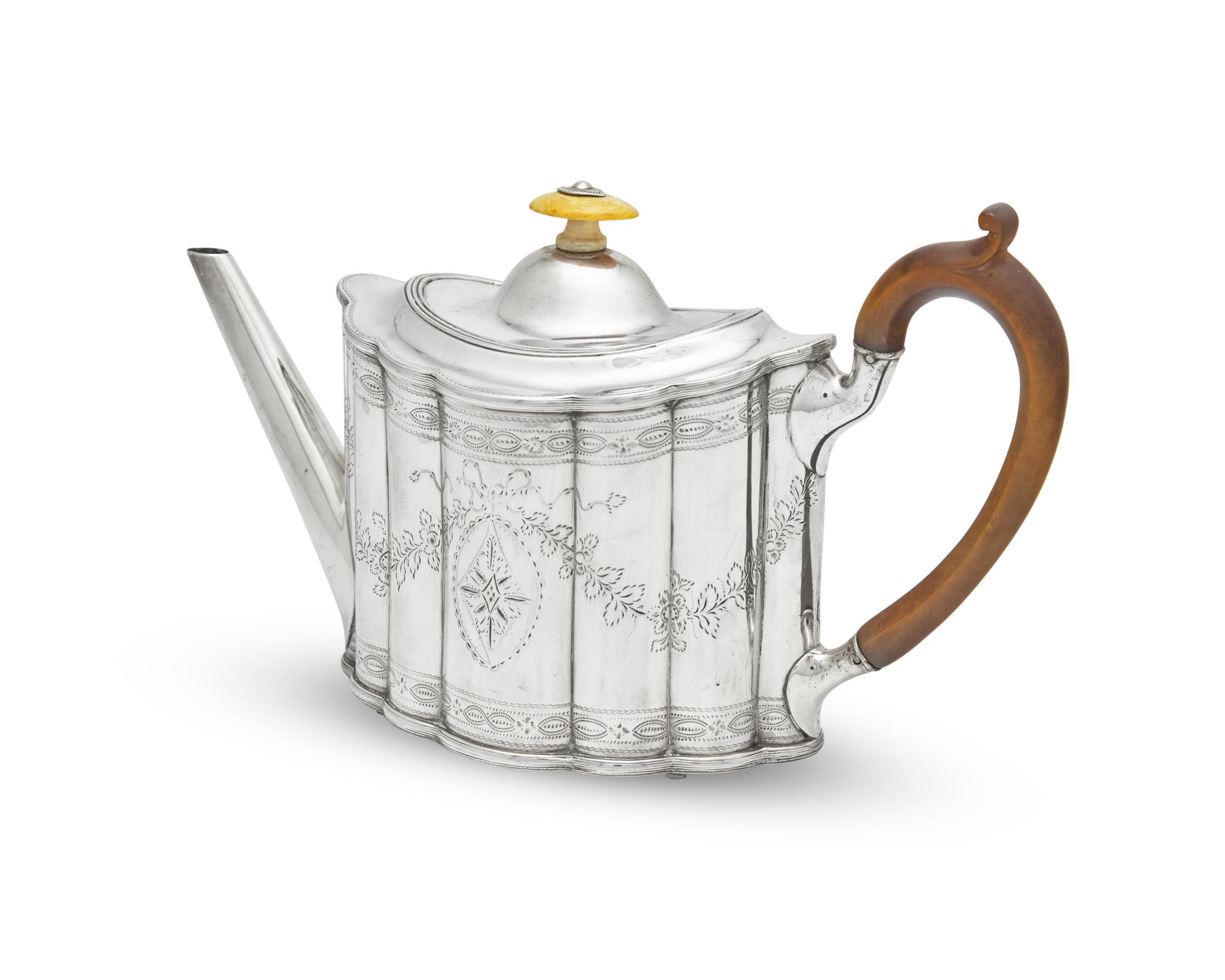 A George III Silver Teapot