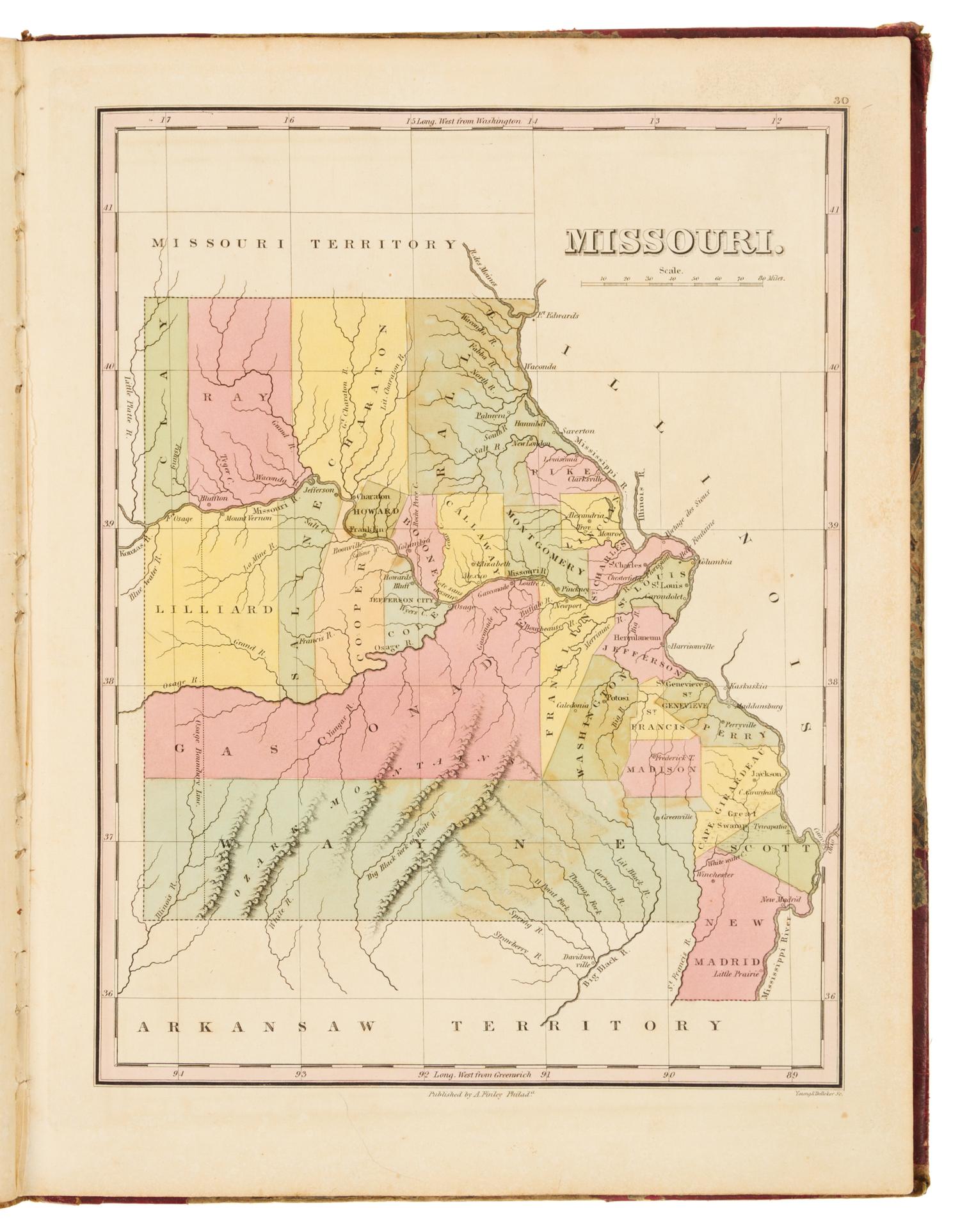 FINLEY, Anthony (ca 1790-1840) A New General Atlas. Philadelphia: Anthony Finley, 1824.