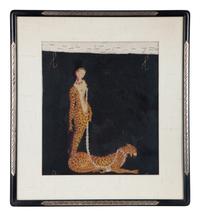 Alphabet Needlework after Erte (L & M)