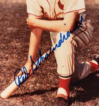 A Group of St. Louis Cardinals Hall of Fame Signed Autograph Items (Beckett Authentication Services BAS Certified),