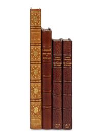 [BINDINGS]. A group of 3 works from the Collection of Grace Whitney Hoff, comprising: