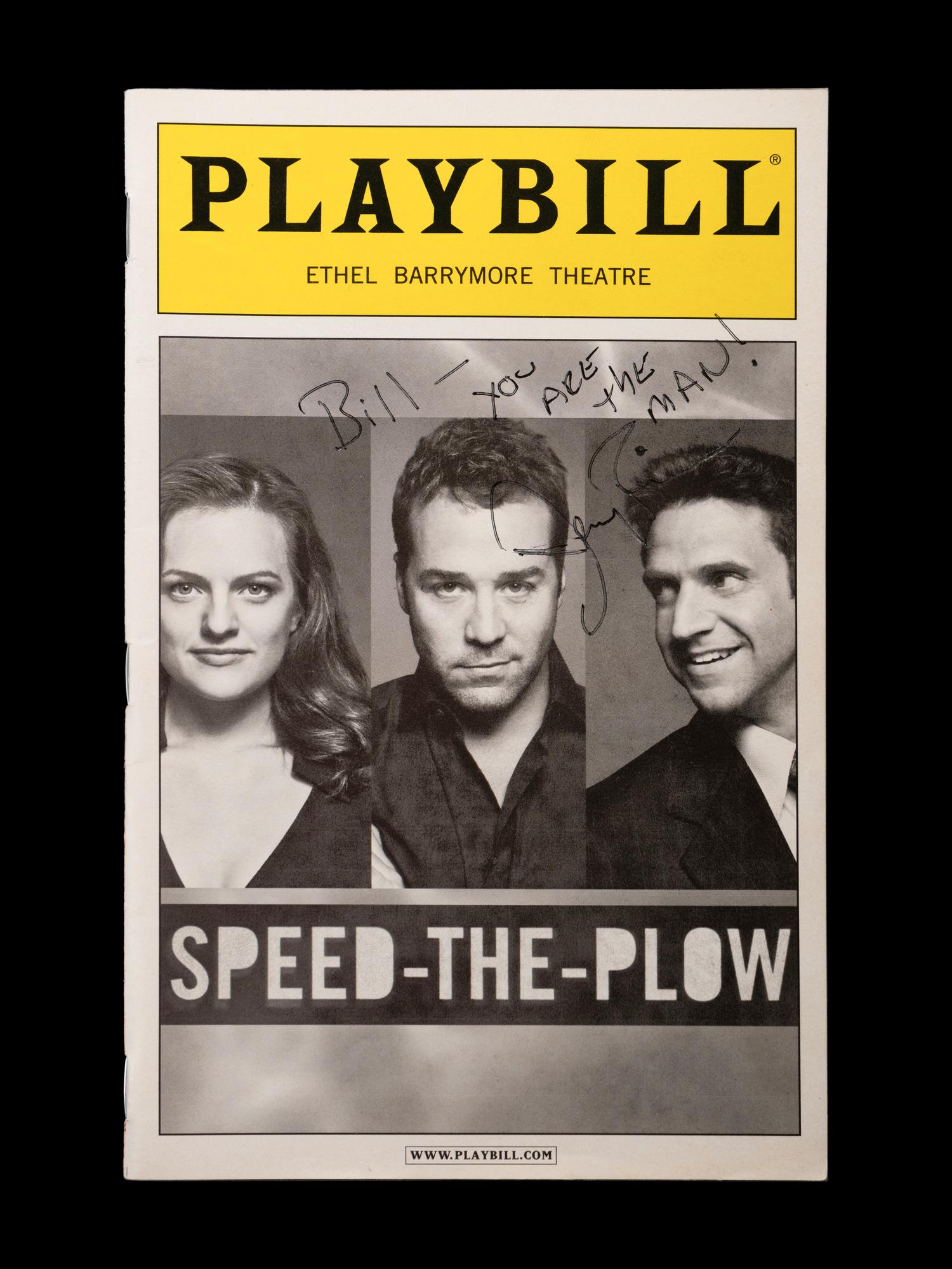 (Theatre Playbills) A group of 6 playbills and theater memorabilia, comprising: