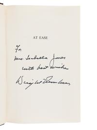 EISENHOWER, Dwight David (1890-1969). At Ease: Stories I Tell to Friends. New York: Doubleday & Company, 1967.