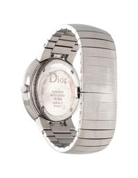DIOR, STAINLESS STEEL AND DIAMOND 'LA D DE DIOR' WATCH