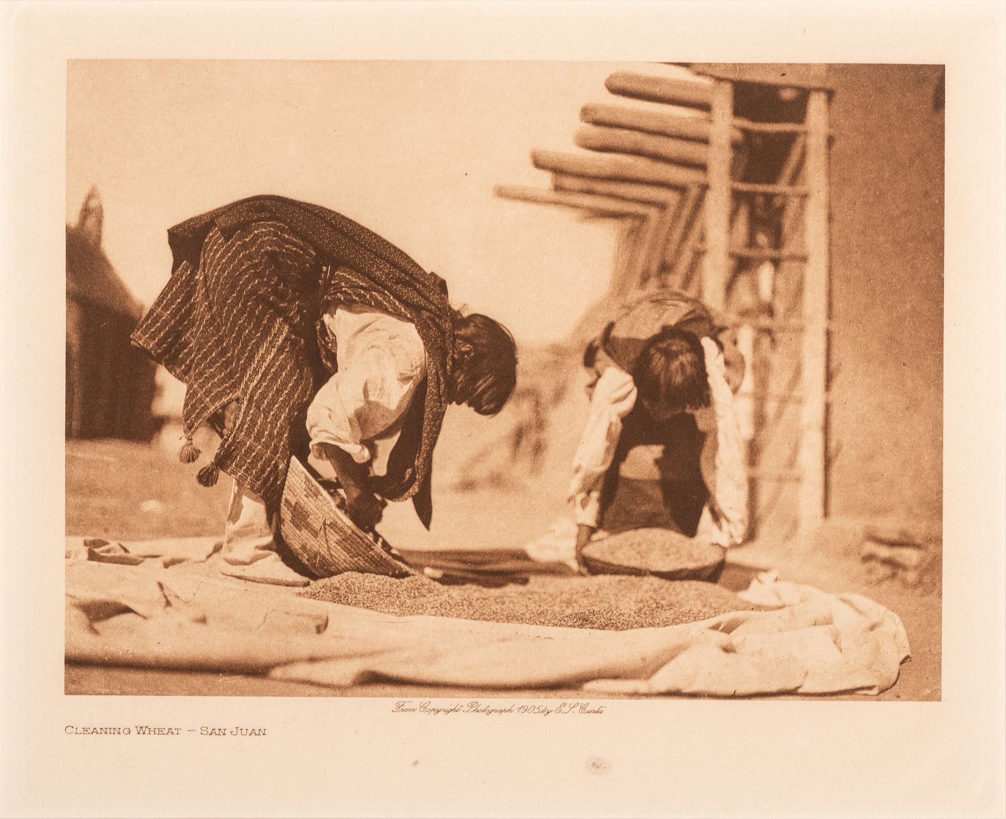 CURTIS, Edward (1868-1952). A group of 15 photogravures from the North American Indian.