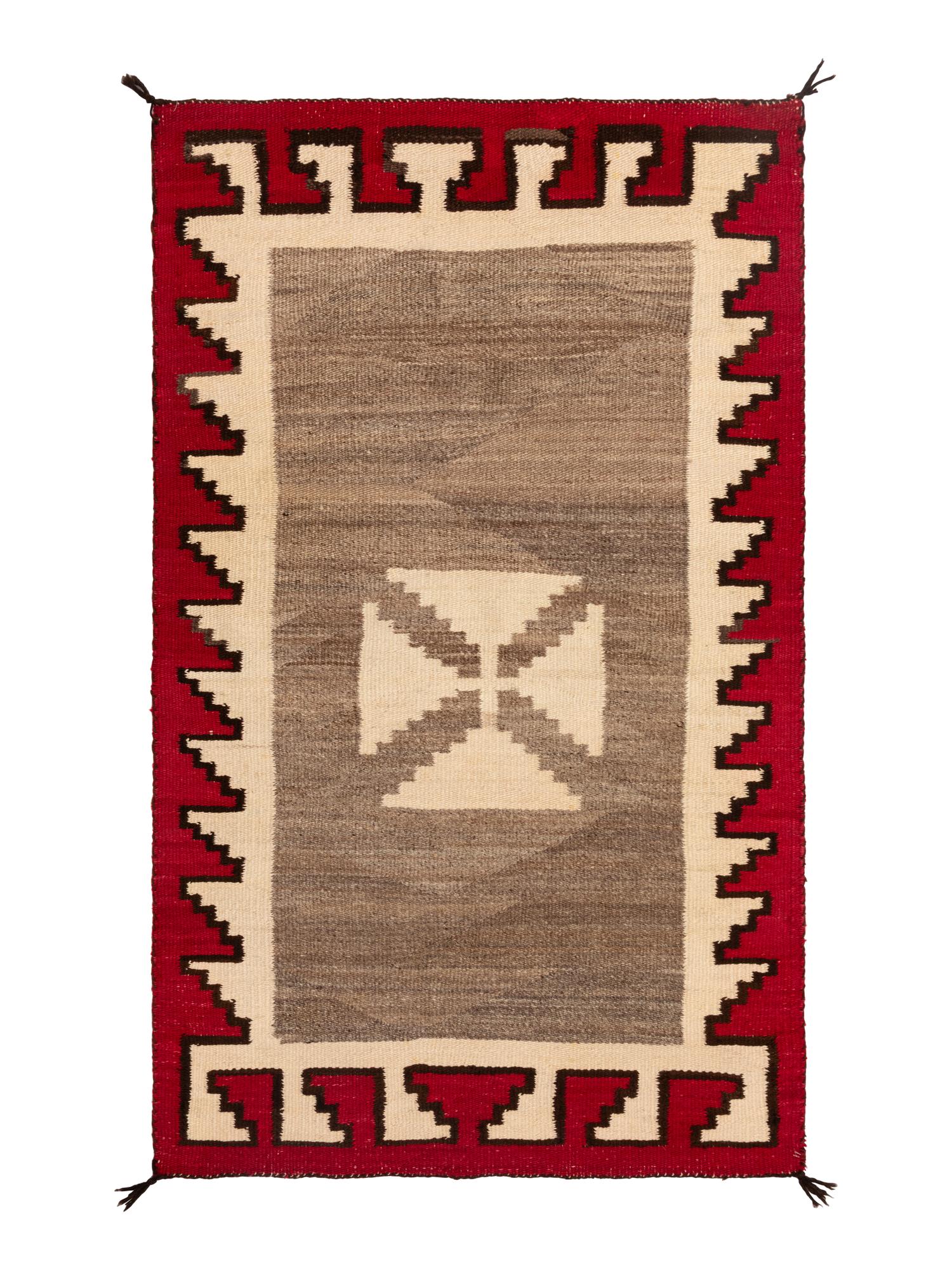 Navajo Western Reservation Double Saddle Blanket / Rug