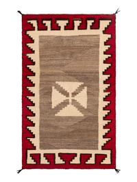 Navajo Western Reservation Double Saddle Blanket / Rug