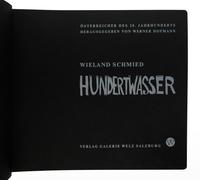 [HUNDERTWASSER, Friedensreich (1928-2000)]. SCHMIED, Wieland. Hundertwasser . Salzburg, Austria: Verlag Galerie Welz, 1974.